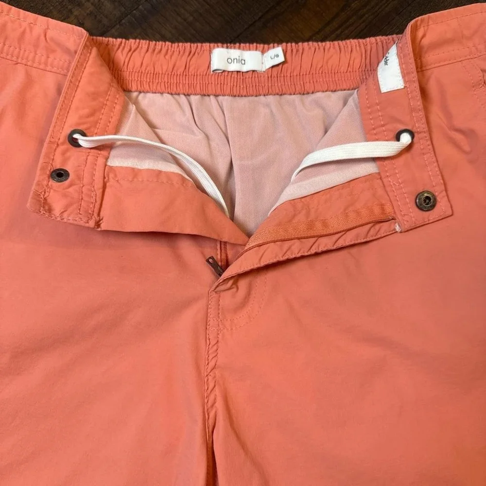 Onia Calder Swim‎ Trunks Mens L Salmon Pink 6